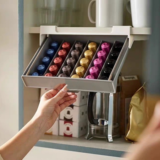 Coffee Equipment Rack - Kahve Kapsülü Tutucu Kapsül Kahve Çay