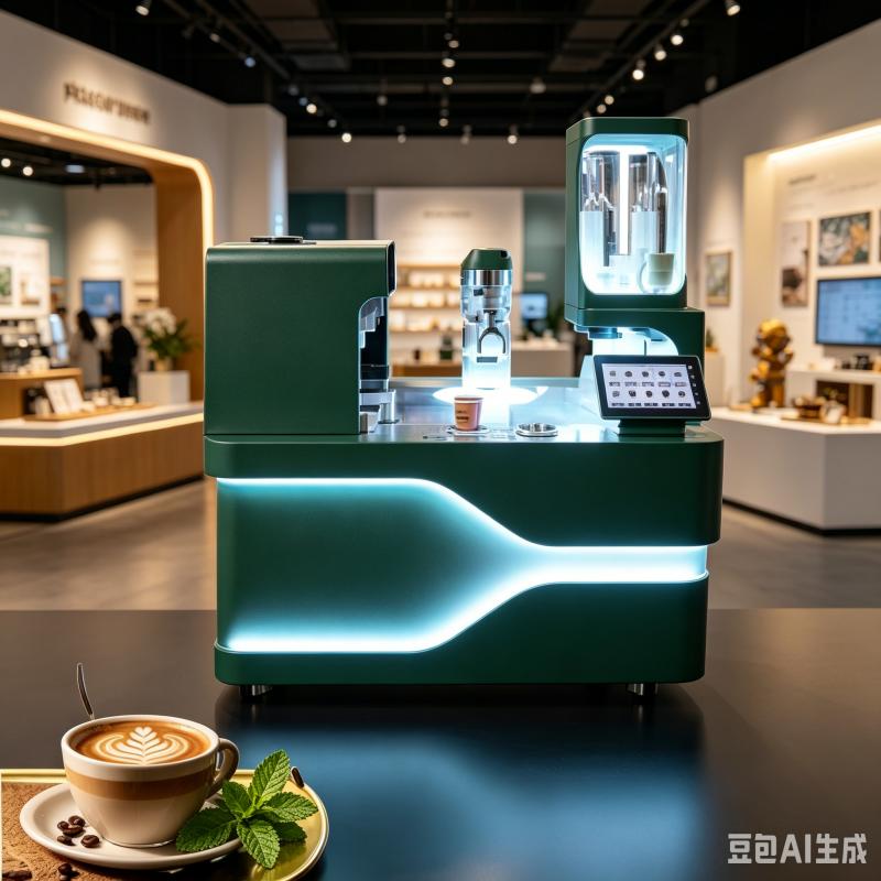 Equipment Of Coffee Machine - Otomatik Robot Latte Kahve Makinesi Özelleştirilmiş
