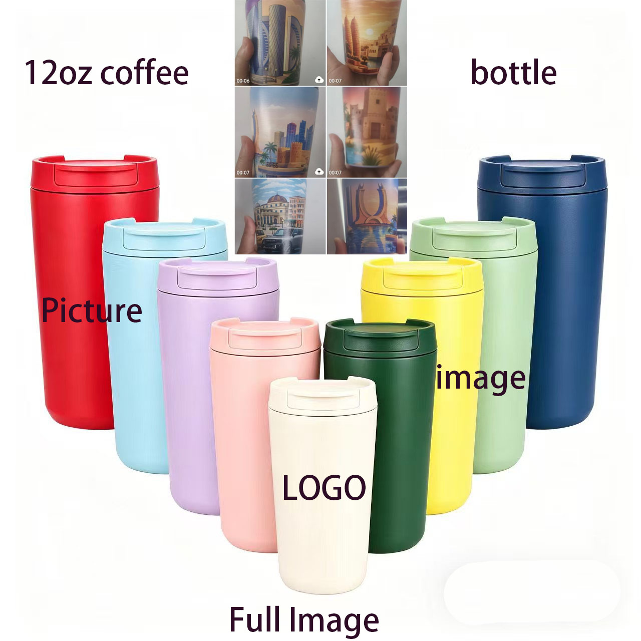 Logo Resmi 1/2M Cafe 12oz kahv - Coffee Equipment For Home incelemesi ve fiyatı