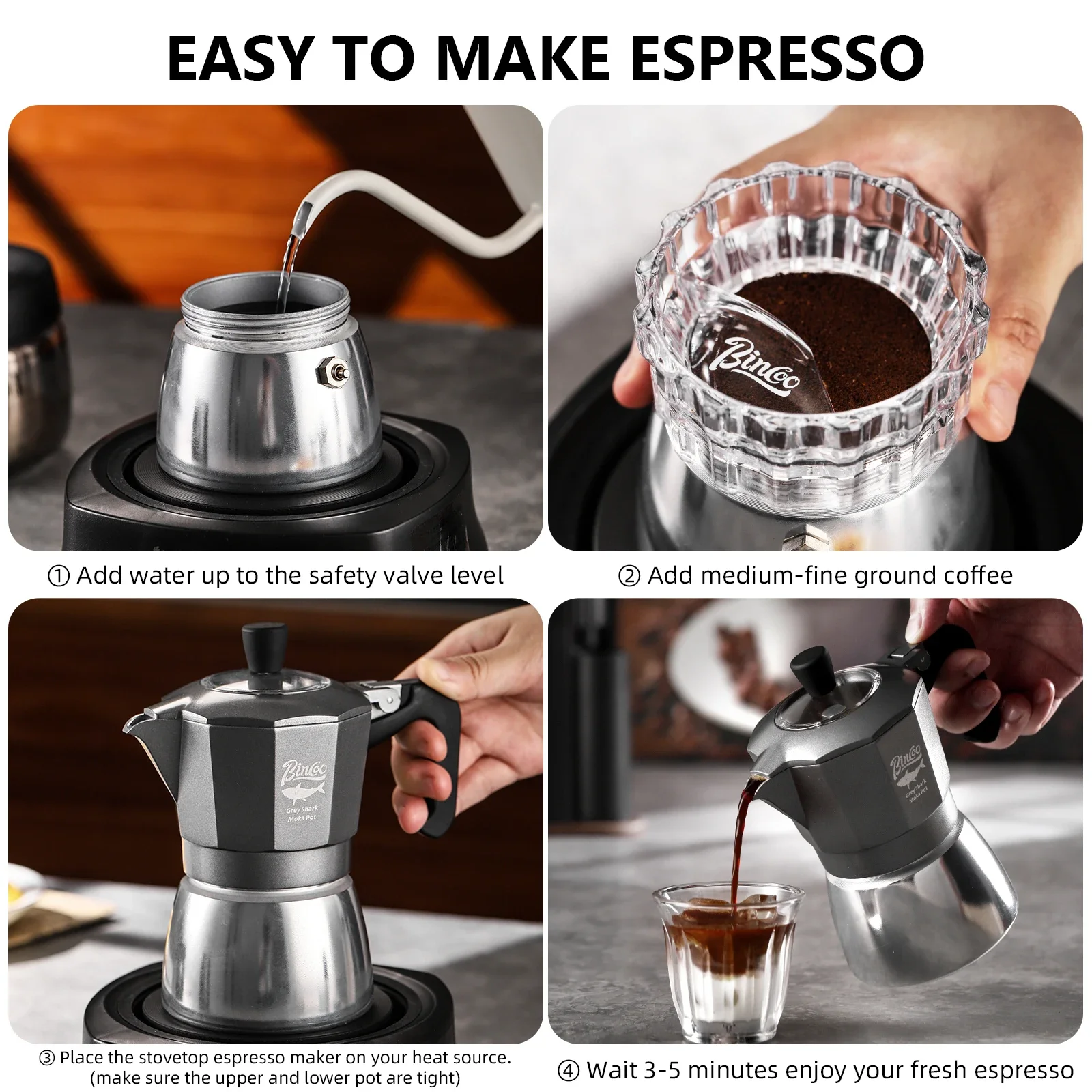 Bincoo 2 Bardak Çift Valfli Mo - Coffee Equipment For Home incelemesi ve fiyatı