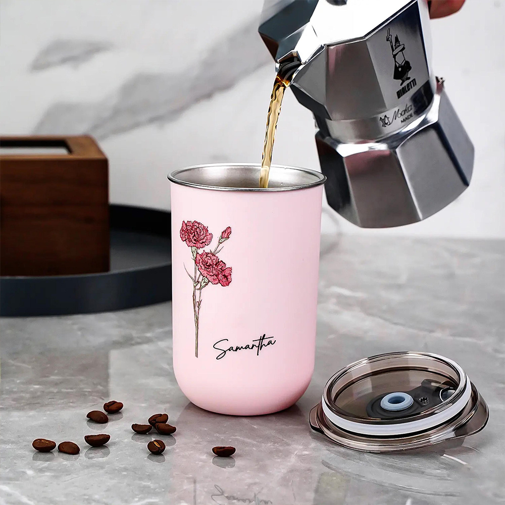 Kişiye Özel Doğum Çiçeği Baskı - Coffee Equipment With Name incelemesi ve fiyatı