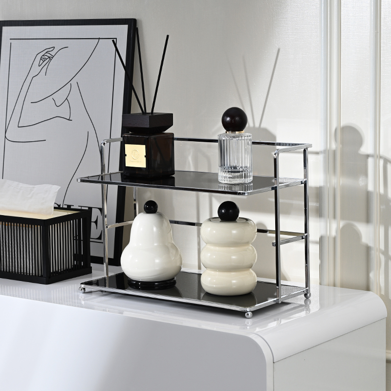 1 adet çift katmanlı masaüstü  - Coffee Equipment Rack incelemesi ve fiyatı