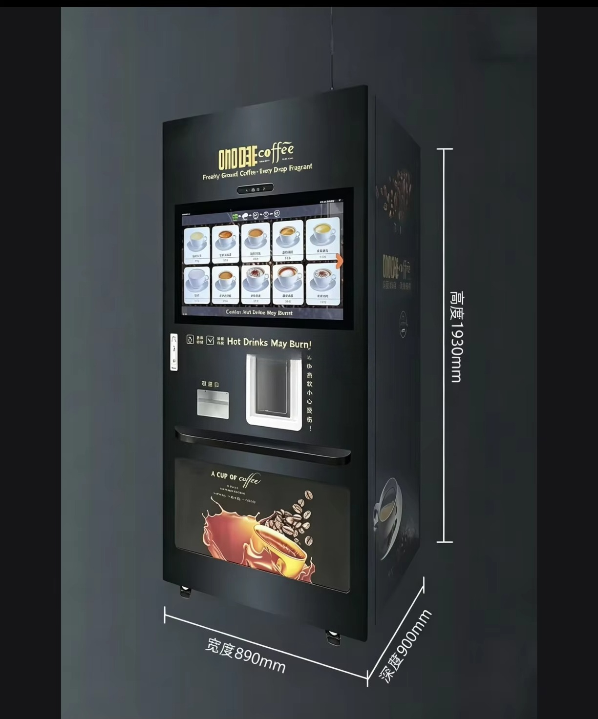 Otomatik Kahve Satış Makinesi  - Coffee Equipment Dropshipping incelemesi ve fiyatı